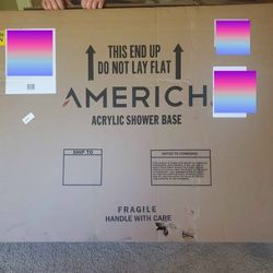 Double Threshold Shower Base 48x32