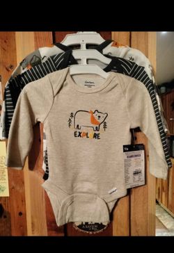 Newborns Boys Long Sleeve Onesies