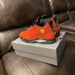 🔥🔥🔥 JORDAN 14 FERRARI 🔥🔥🔥