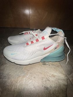 Nike Air Max 270 Shoes Womens Size 8.5 White Red Blue DQ4698-100