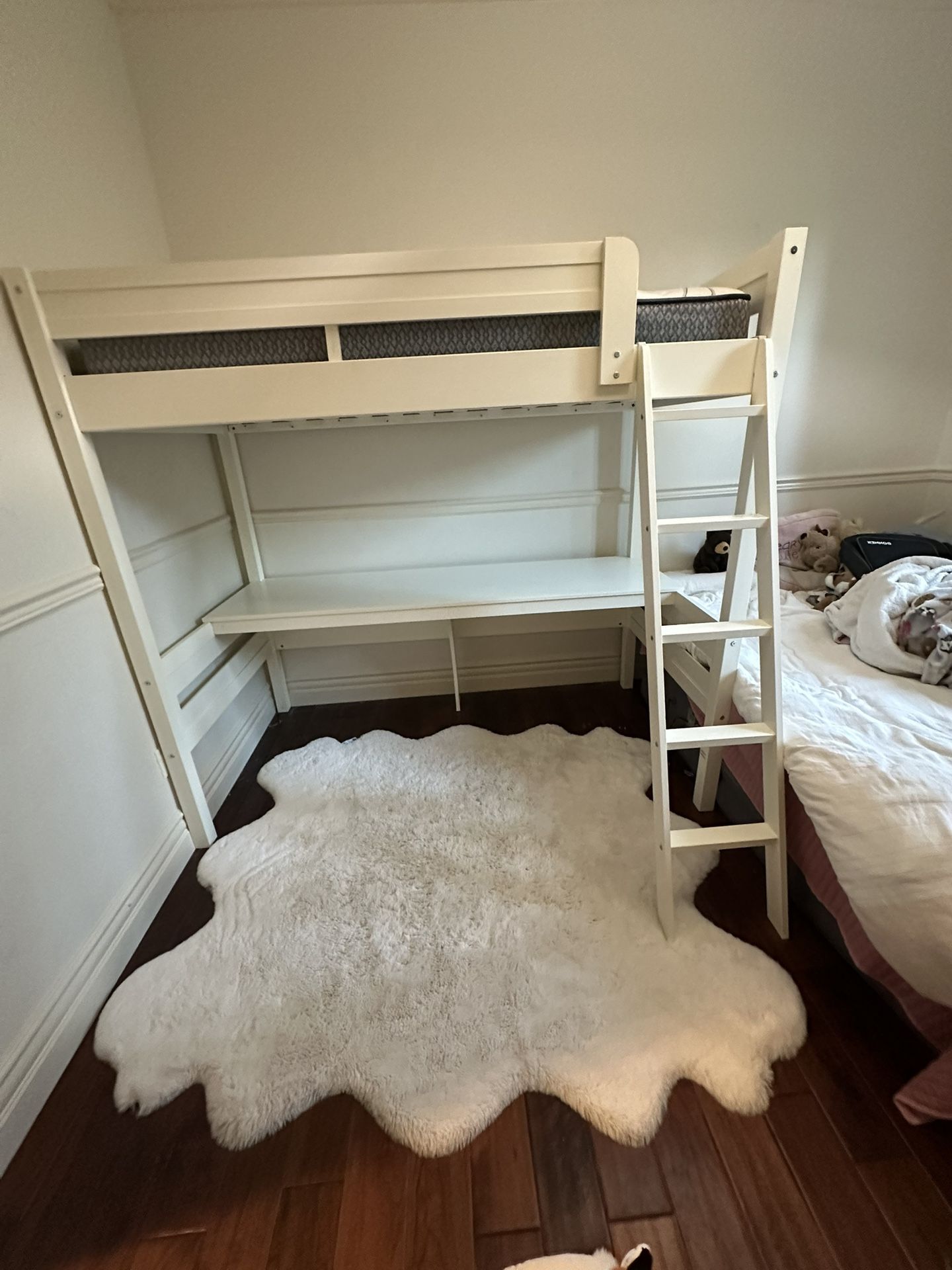 Twin Loft Bed With Desk