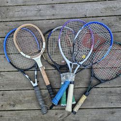 Assorted Tennis Rackets