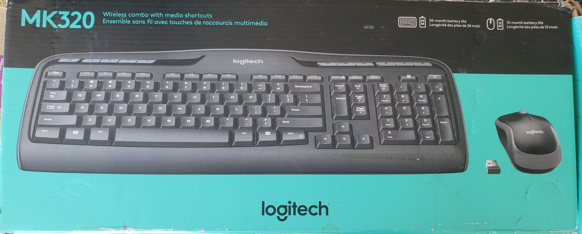 Logitech Wireless Keyboard & Mouse