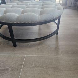 Beautiful Tufted Footrest Table