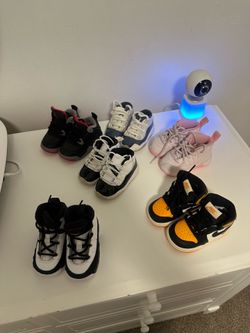 4c toddler sneakers worn once or twice price is per pair