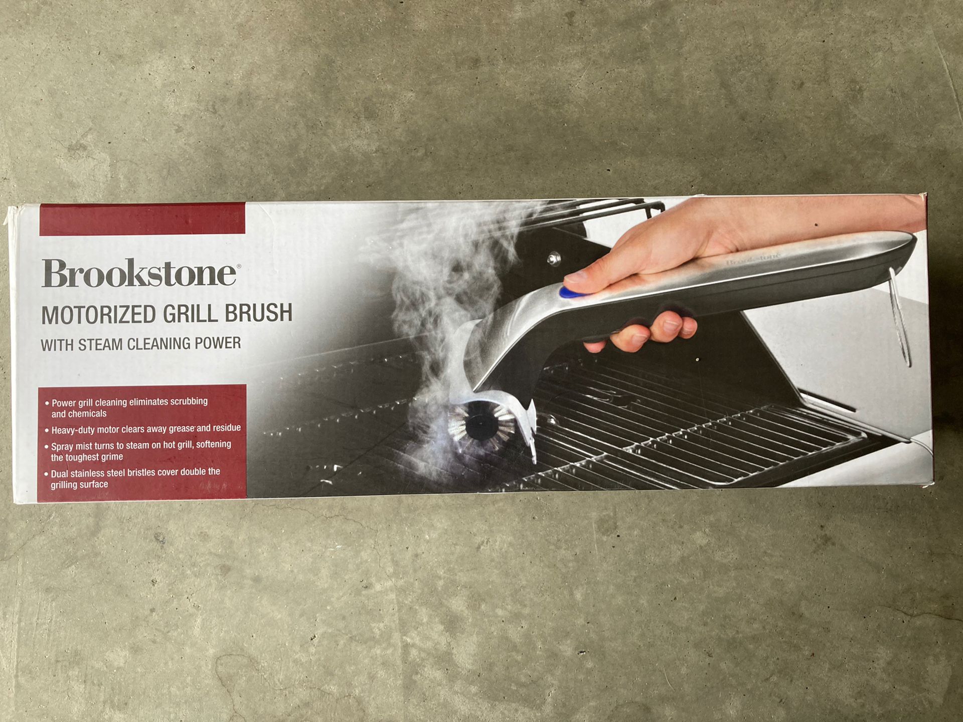 Brookstone Motorized Grill Brush