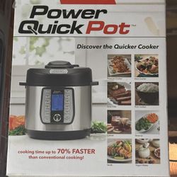 Power Quick Pot 8 Qt Pressure Cooker 