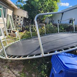 Disassembled 12 Foot Trampoline. 