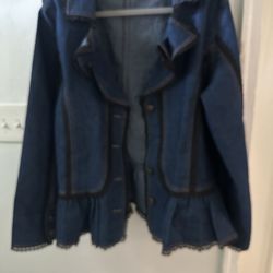 The Pyramid Collection Woman’s Denim Jacket