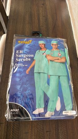 ER surgeon scrub costume