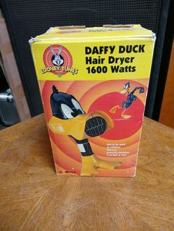 Vintage Daffy Duck Hair Dryer