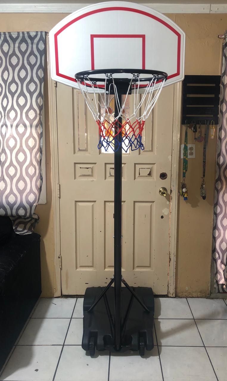 Basketball hoop stand