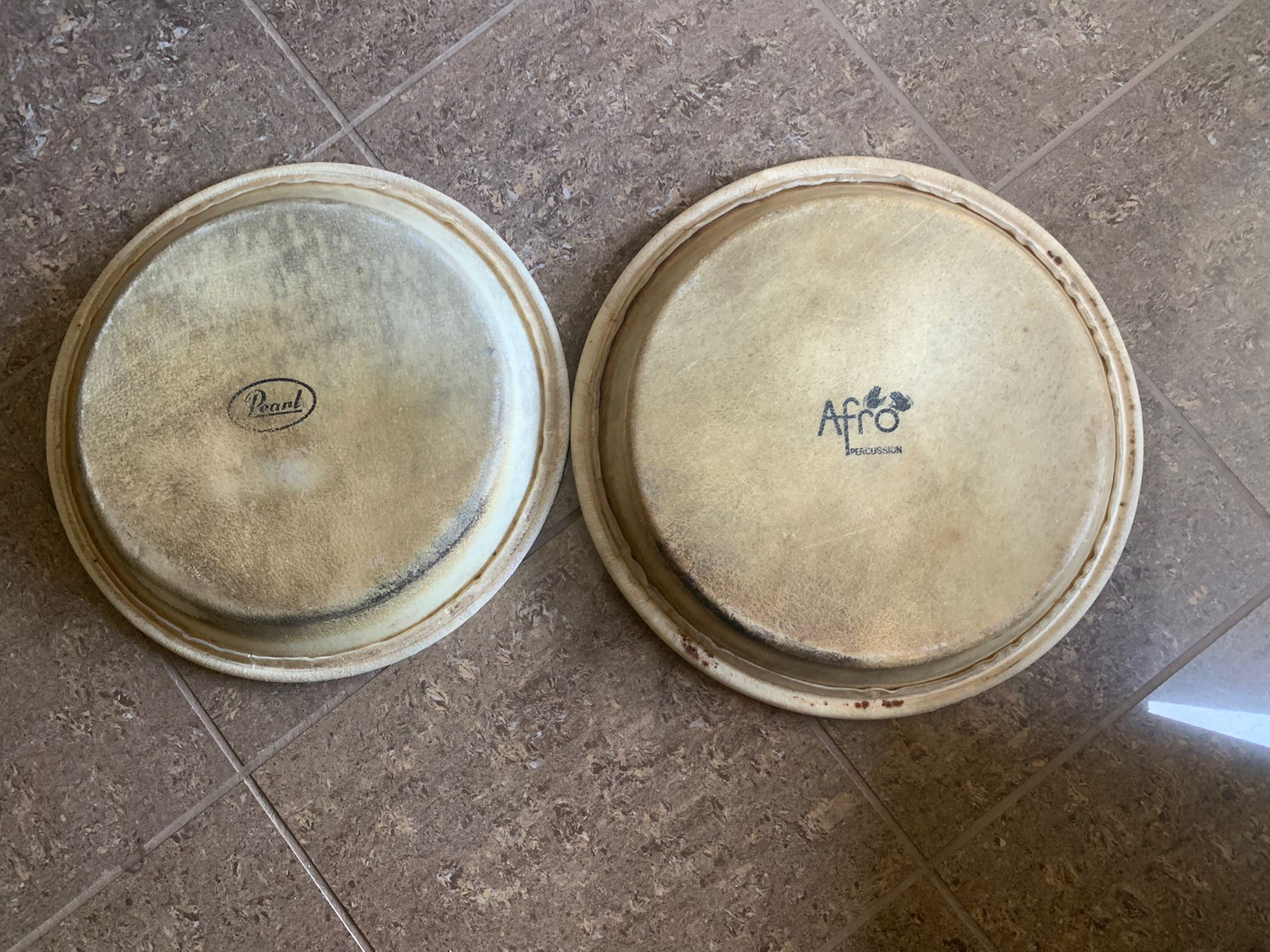 Rawhide Conga Heads 10 1/2 & 11 1/2