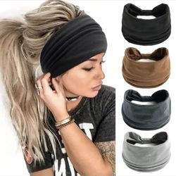 Wide Headbands Vintage Knot
