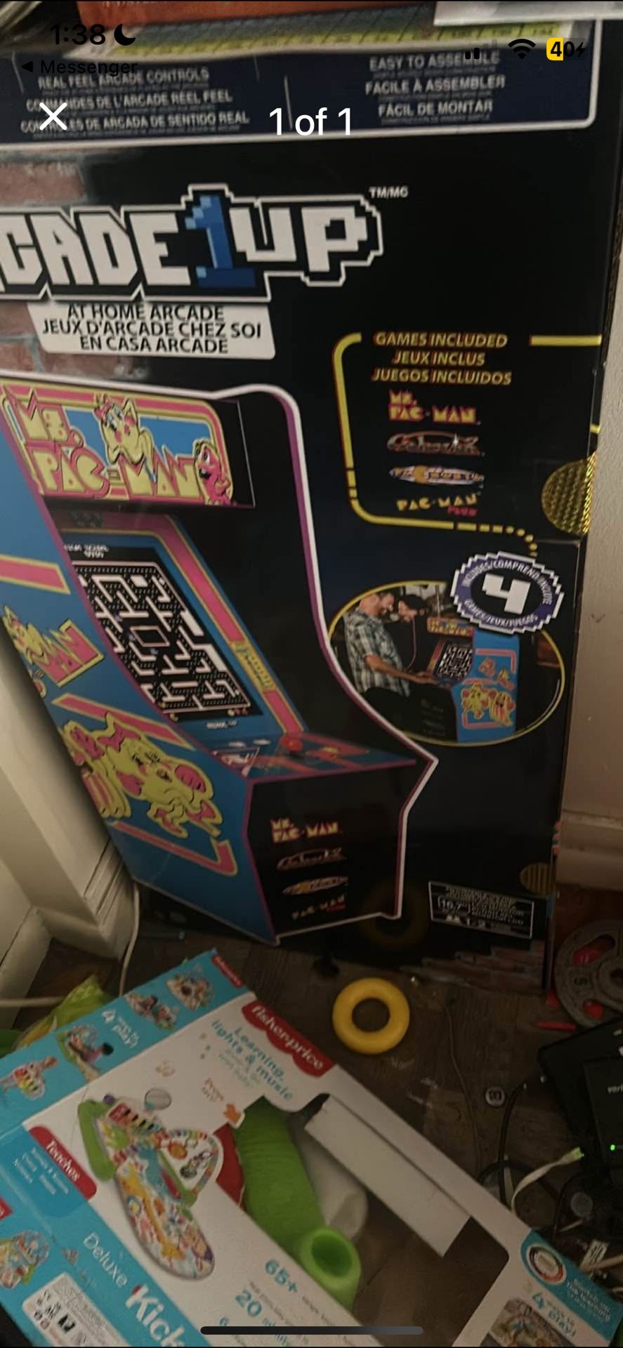 Arcade One Up Ms pac Man