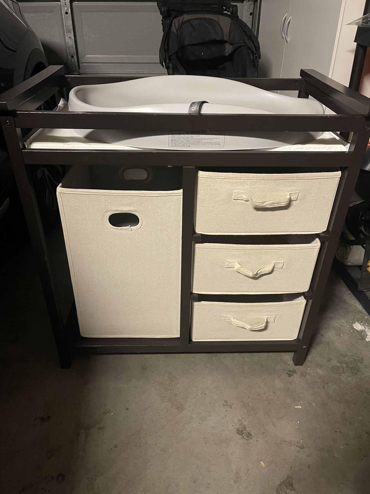 Badger Basket Changing Table 