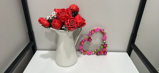 Lego Roses And Heart