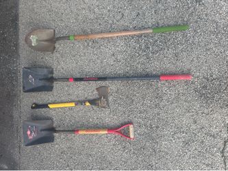 Shovels and axe