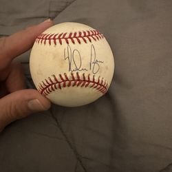 Nolan Ryan Signed Baseball 