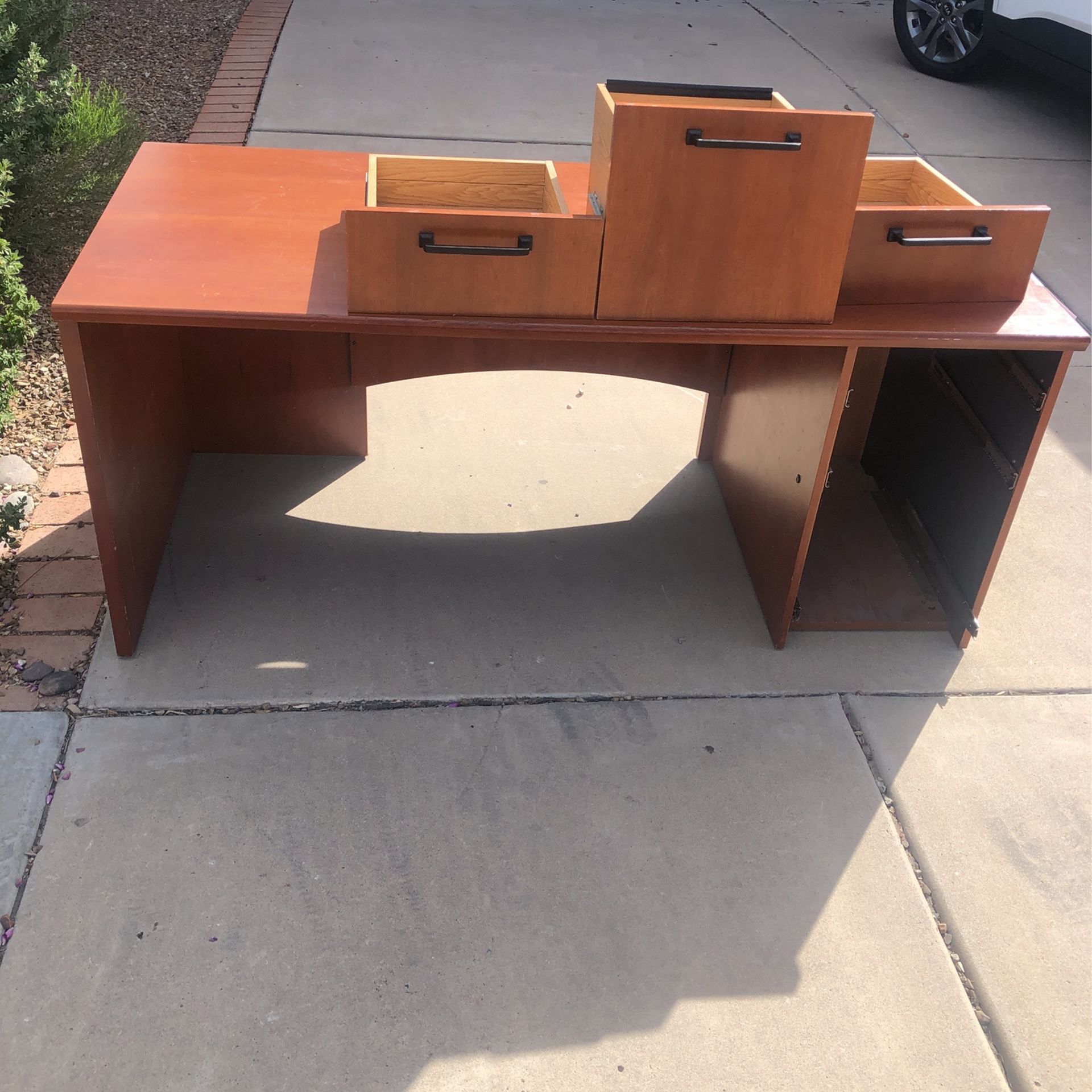 Free Three Drawer Desk