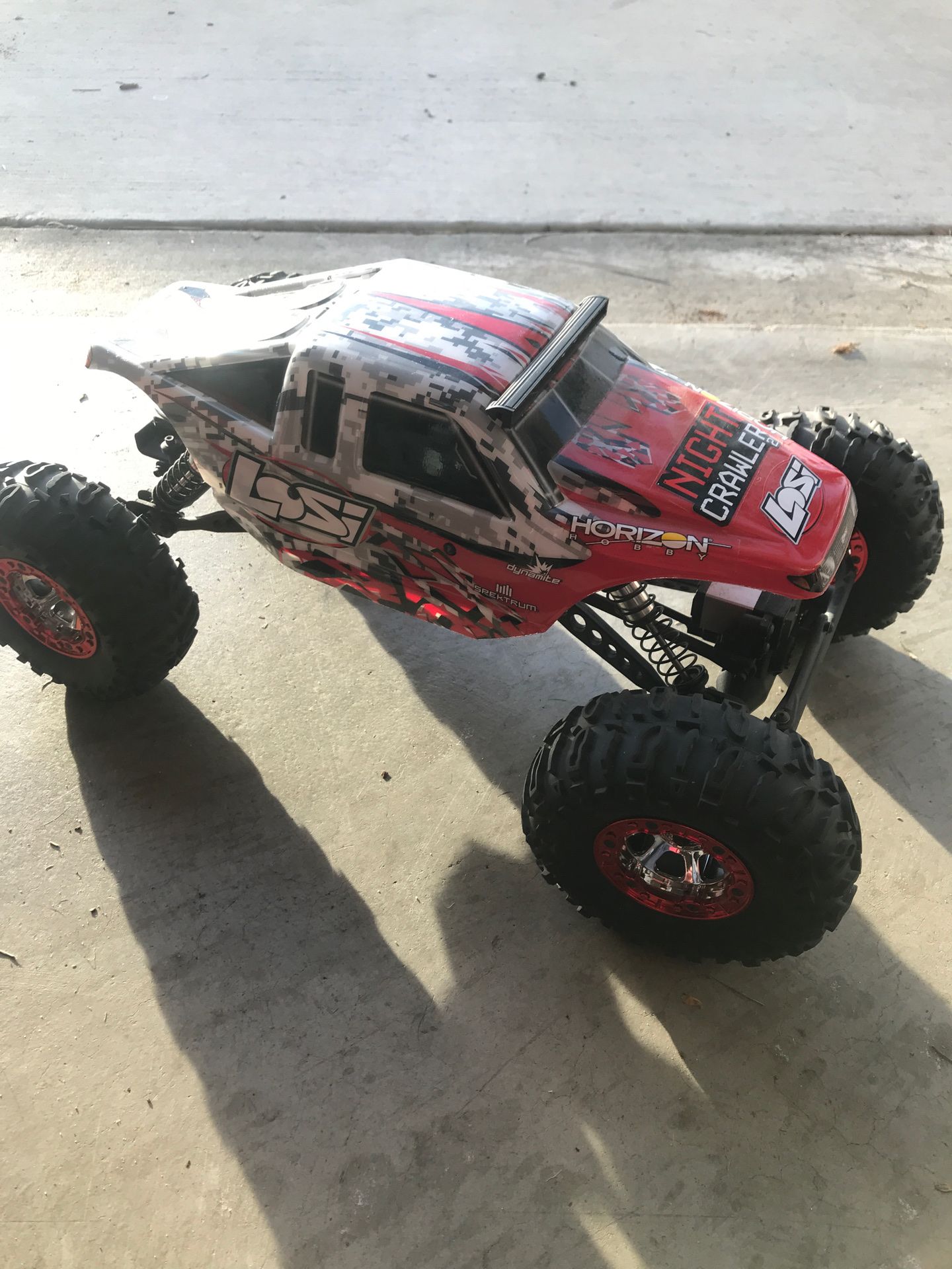 Losi rc car rock crawler nightcrawler 2.0