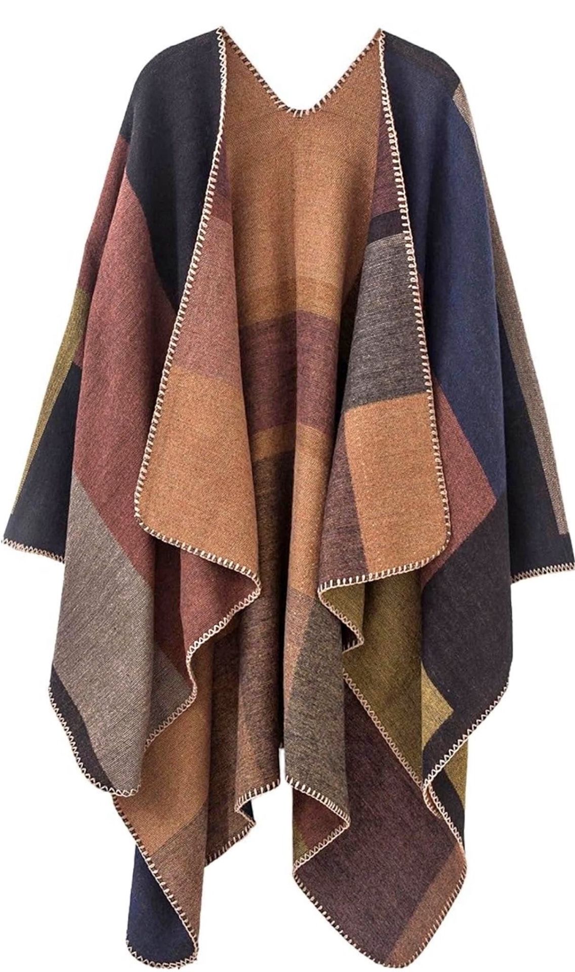 Women’s Shawl/ Wrap. Open Front.