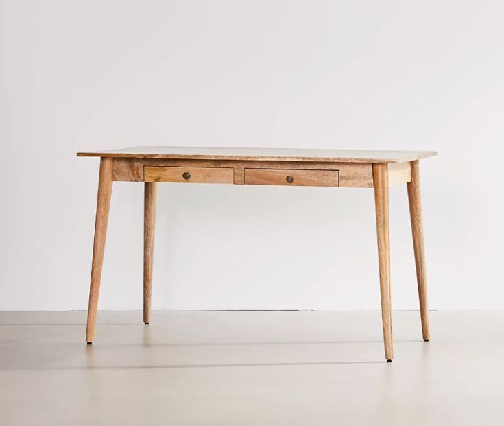 Mid Century Modern Amelia Wood Desks From Urban Outfitters $275 ea / or $500 pair