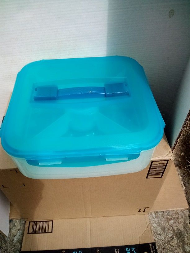 Lock N Lock Plastic Appetizer Tray