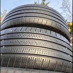 245 40 19 Pirelli contrato p7 245/40/19 used tires 245/40R19