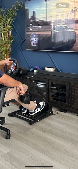Full racing wheels, stand, pedals