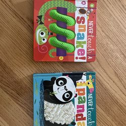 Never Touch a Snake and Panda Book Set