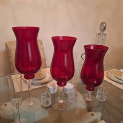 Beautiful Red Vases