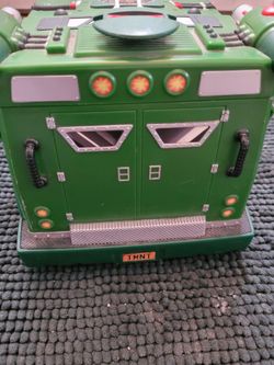 Teenage Mutant Ninja Turtles TMNT Battle Shell Armored Truck Van Vtg 2002