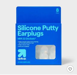 Ultra Soft Silicone Putty Earplugs - 6 pair - up&up™