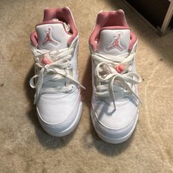 Jordan 5 Low (White/Pink)