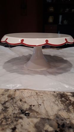 Cake Plate From Crate And Barrell