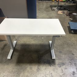 48” J Star Standing Desk! We Have 30” And 24” Deep Surfaces! We Also Have Monitor Arms And Chairs!