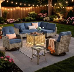 Patio furniture set outdoor new in the box