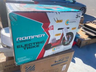Droyd Romper Electric Trike Powered Ride-On - Red