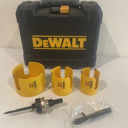 DeWalt  Flexvolt  3-5/8 “, 2-9/16” and 2-1/8” Carbide Tipped  Hole Saw  3pcs