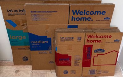 Used Lowes Moving Boxes