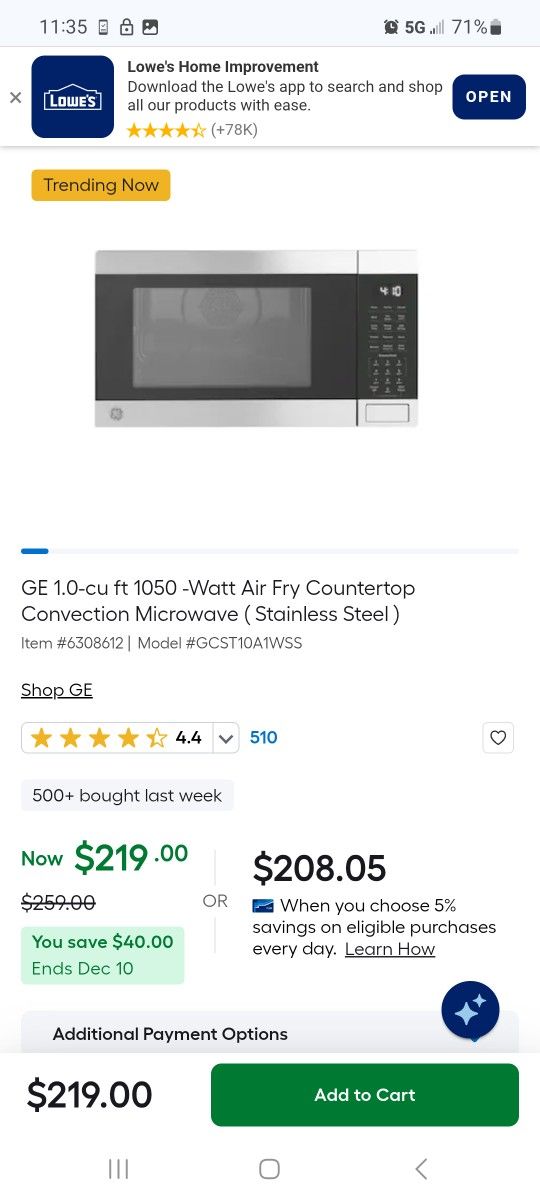 Like New Microwave!! 