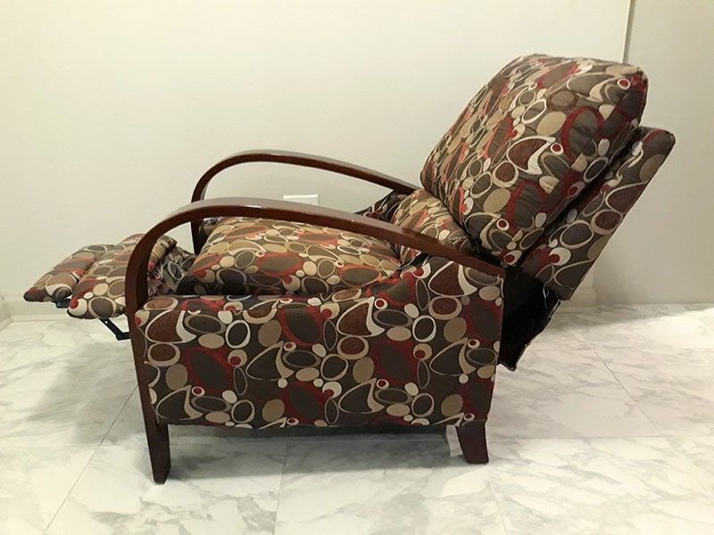 Madison Park Bent Arm Recliner Chair