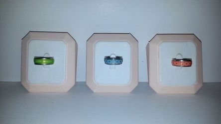 *~♥3~NeW SiZe 6 RiNgS♥~*