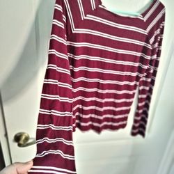 American Dream Med Light Material Long Sleeve Top