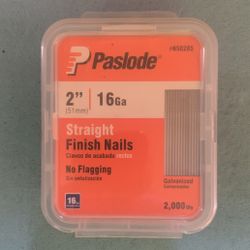 PASLODE 2 in. x 16-Gauge Galvanized Straight Finish Nails (2000-Box)