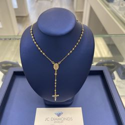 Chain Rosary 14k 