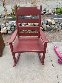 Pottery barn rocking chair