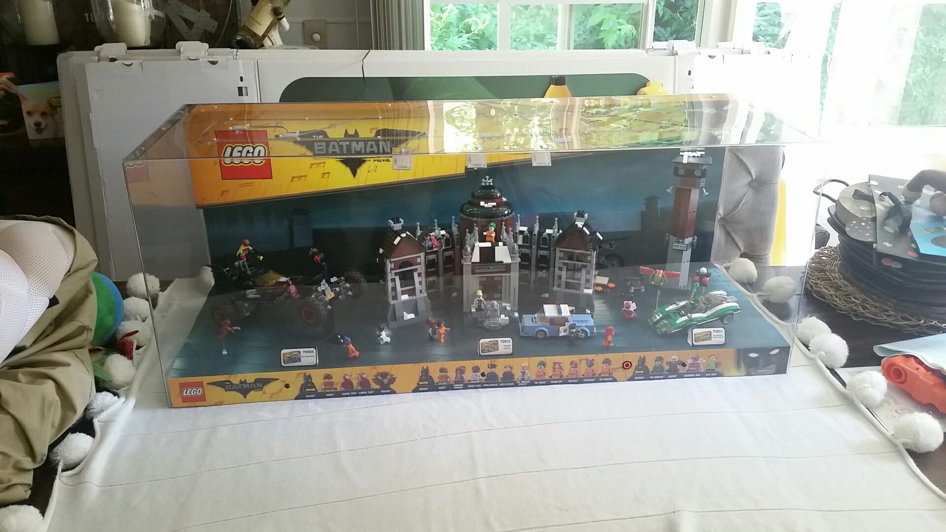 Huge Toys R Us Lego Batman movie store display