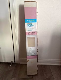 Real Simple Cordless Roman Cellular Shade 27x72 Khaki